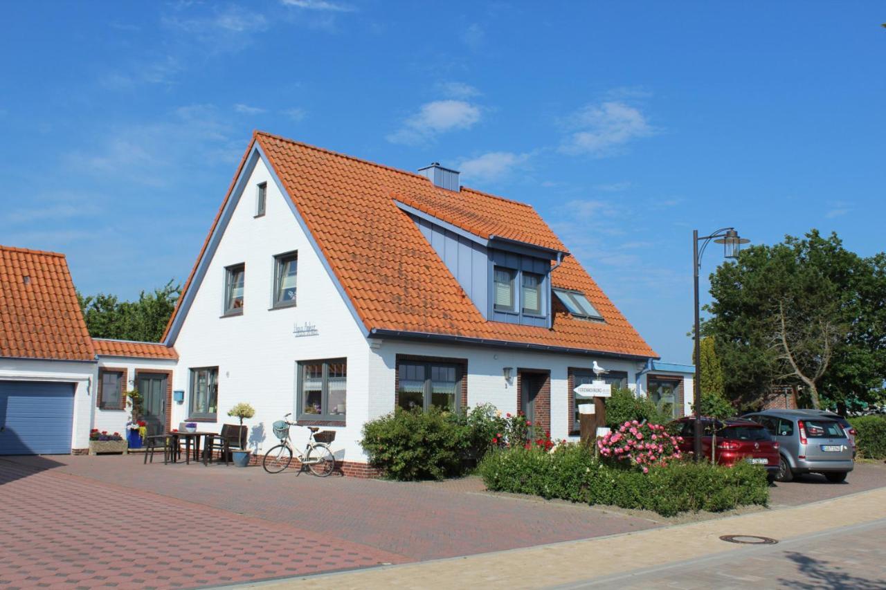 Ferienwohnung Haus Anker Neuharlingersiel Exterior foto